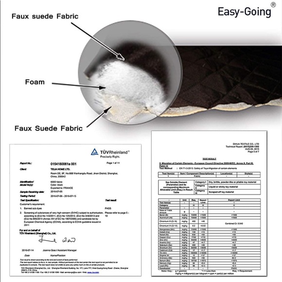 Easy-Going Reversible Sofa Cover  4 Seater Sofa Christmas Red/Ivory. - Picture 5 of 7